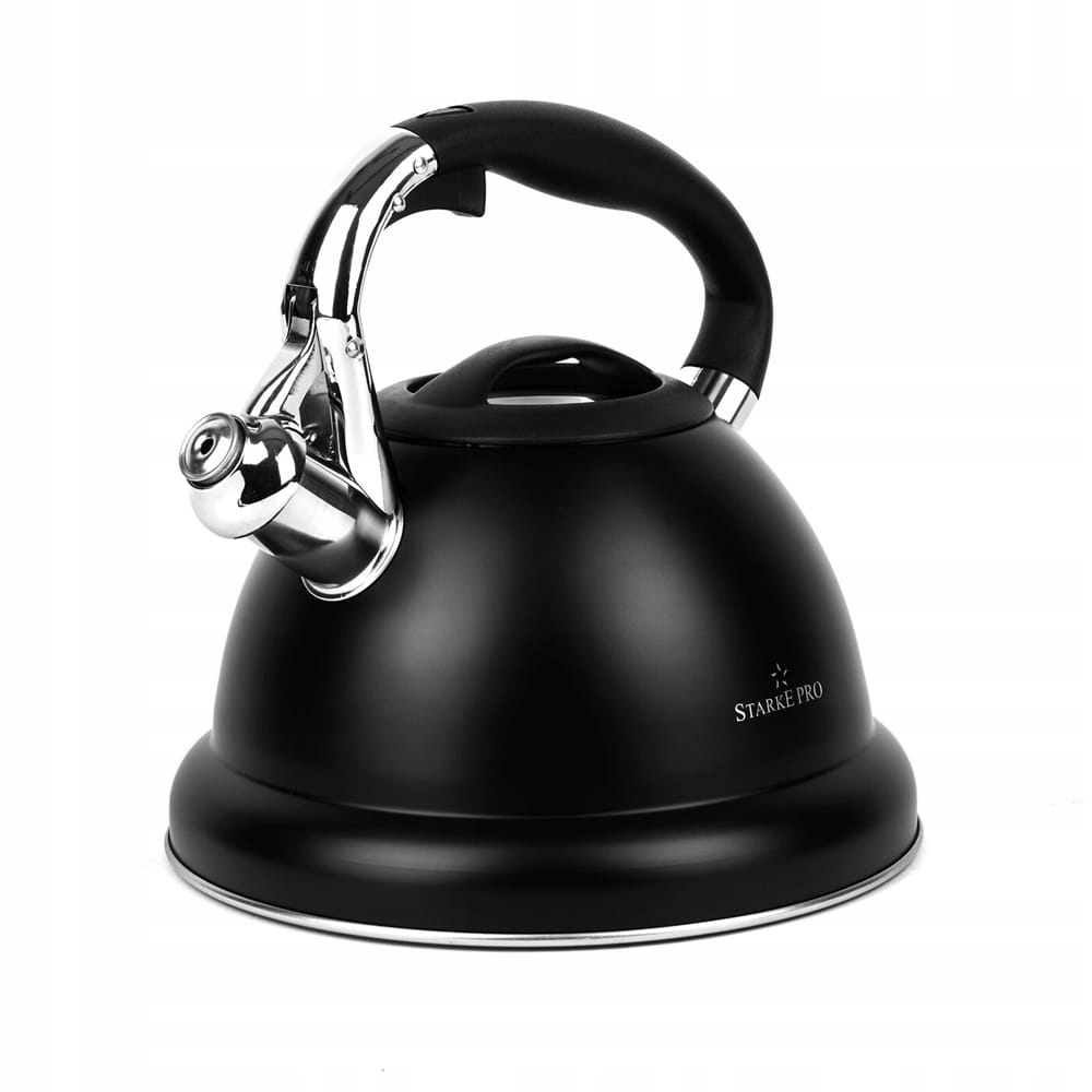 Konvice ocelová černá matná 3L Starke Pro