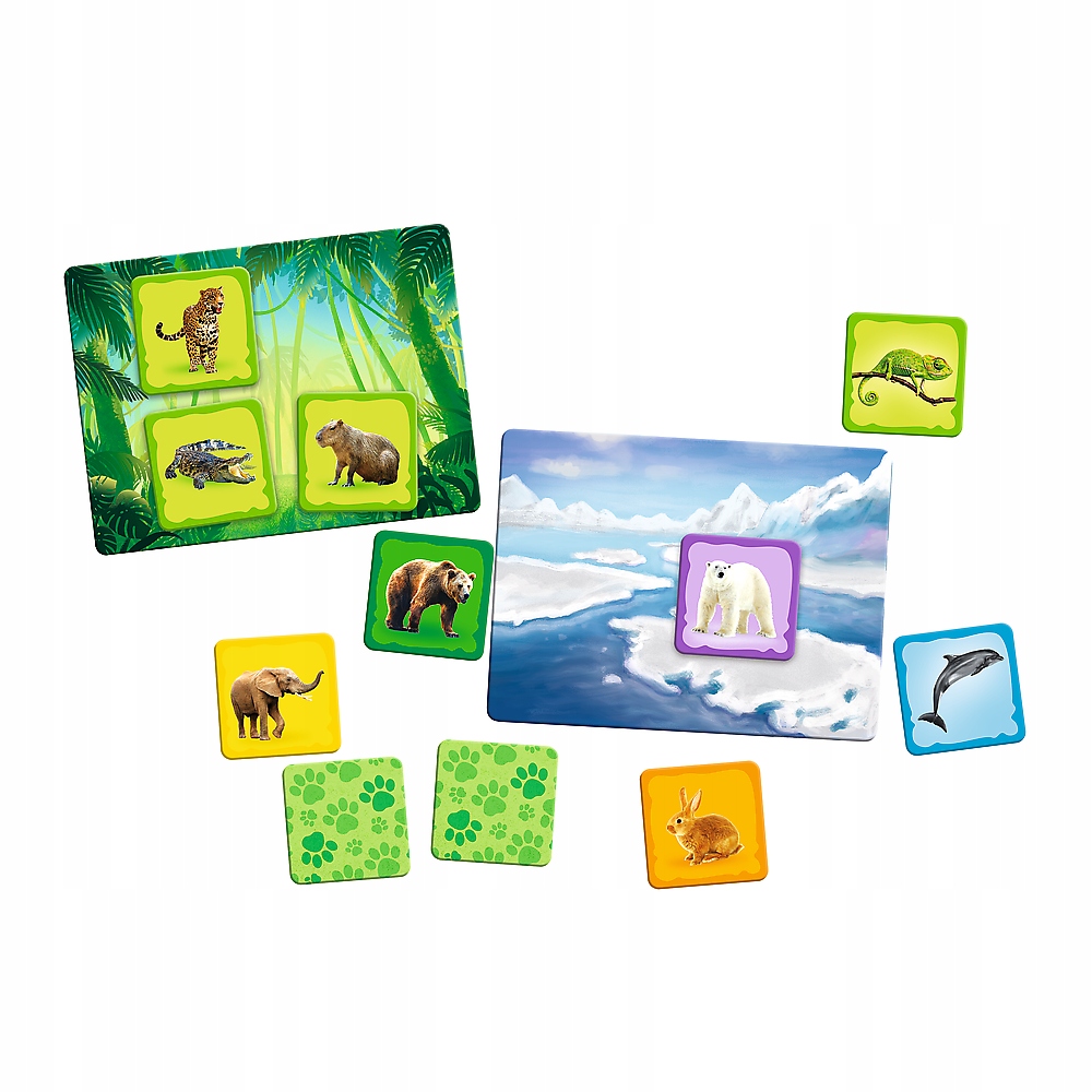 Trefl gra edukacyjna Zwierzęta świata 4+ 02337 EAN (GTIN) 5900511023374