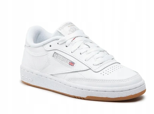Reebok Club C Dámské Kožené Boty Bílé 40 3A8G2* 40 3_8 Pozadí