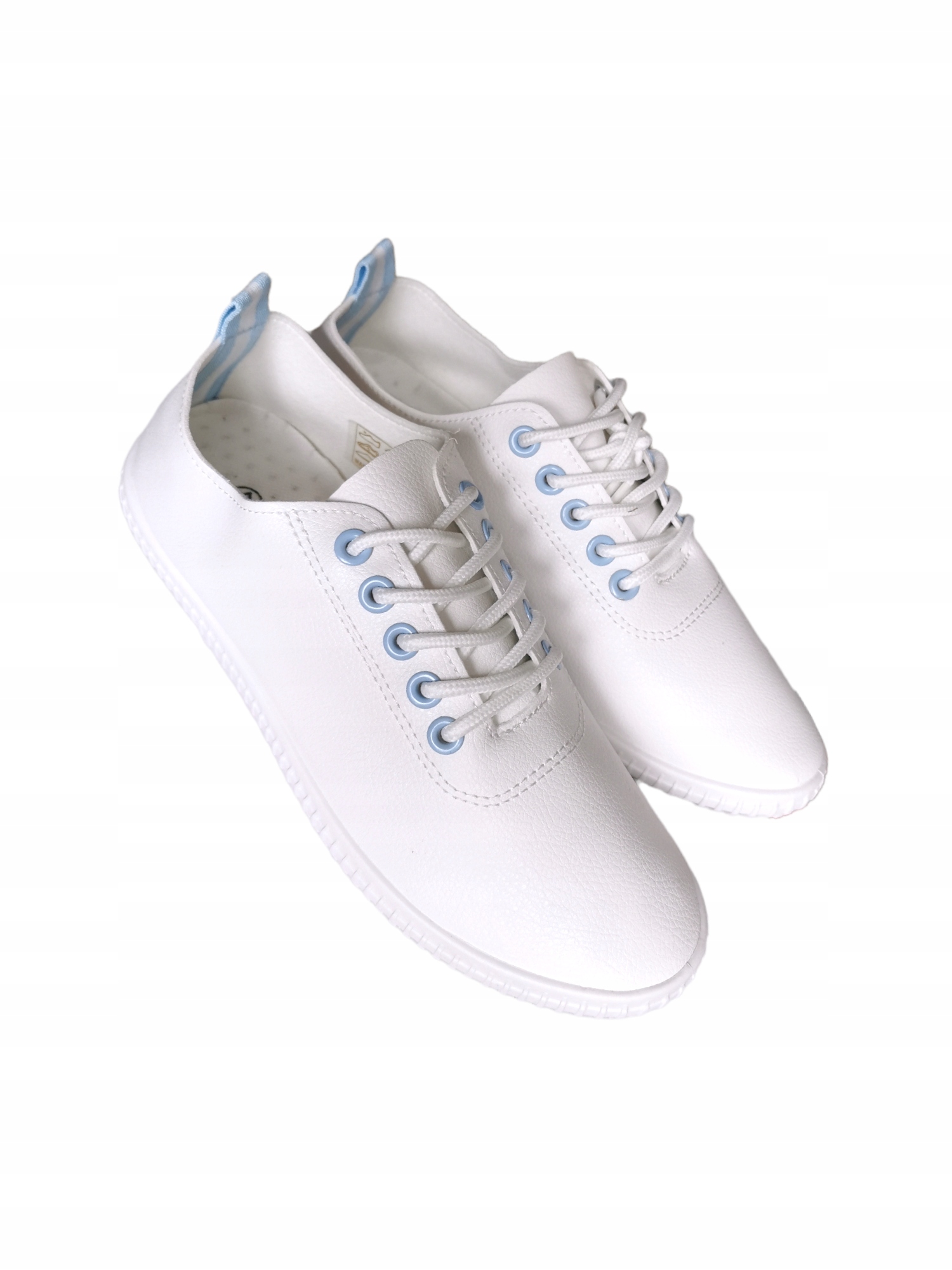 

Białe Trampki Skórzane Tenisówki 39