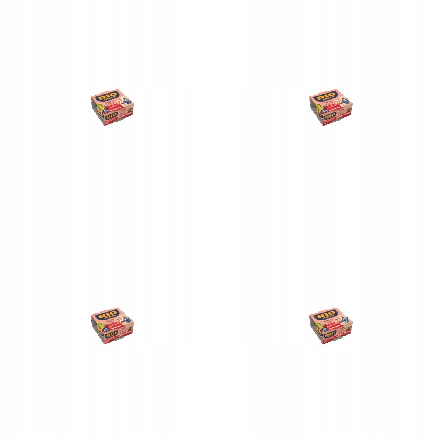 4 x 120 g Rio mare tuňáka v olivovém oleji s chilli papričkami