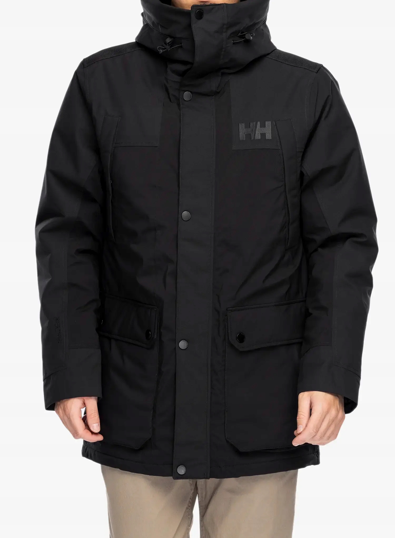 Płaszcz przeciwdeszczowy Helly Hansen Escape Parka black S
