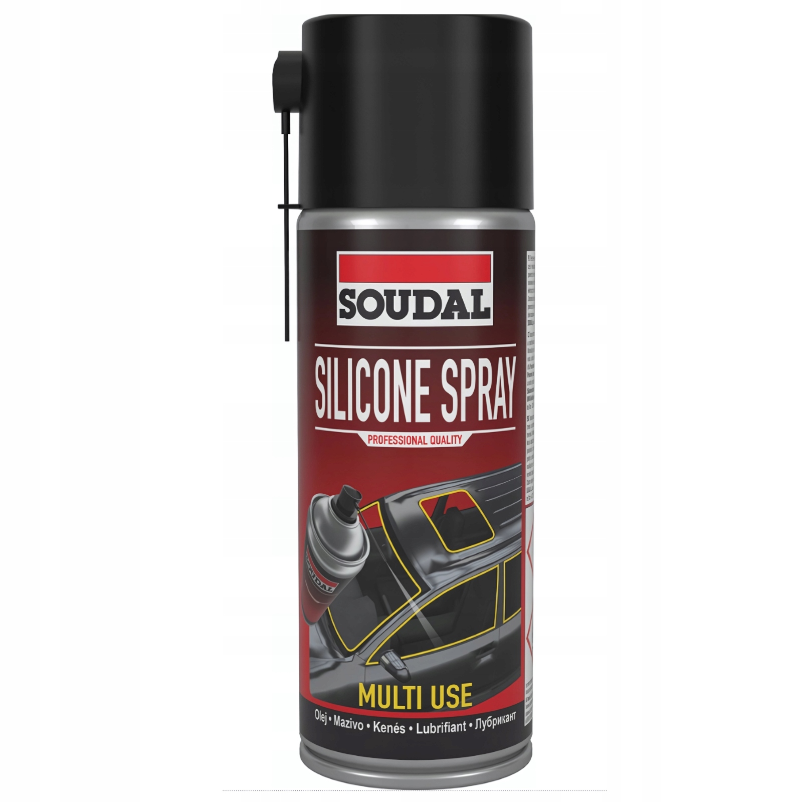 Preparat Smarująco-zabezpieczający Silicone Spray 400 ML Soudal