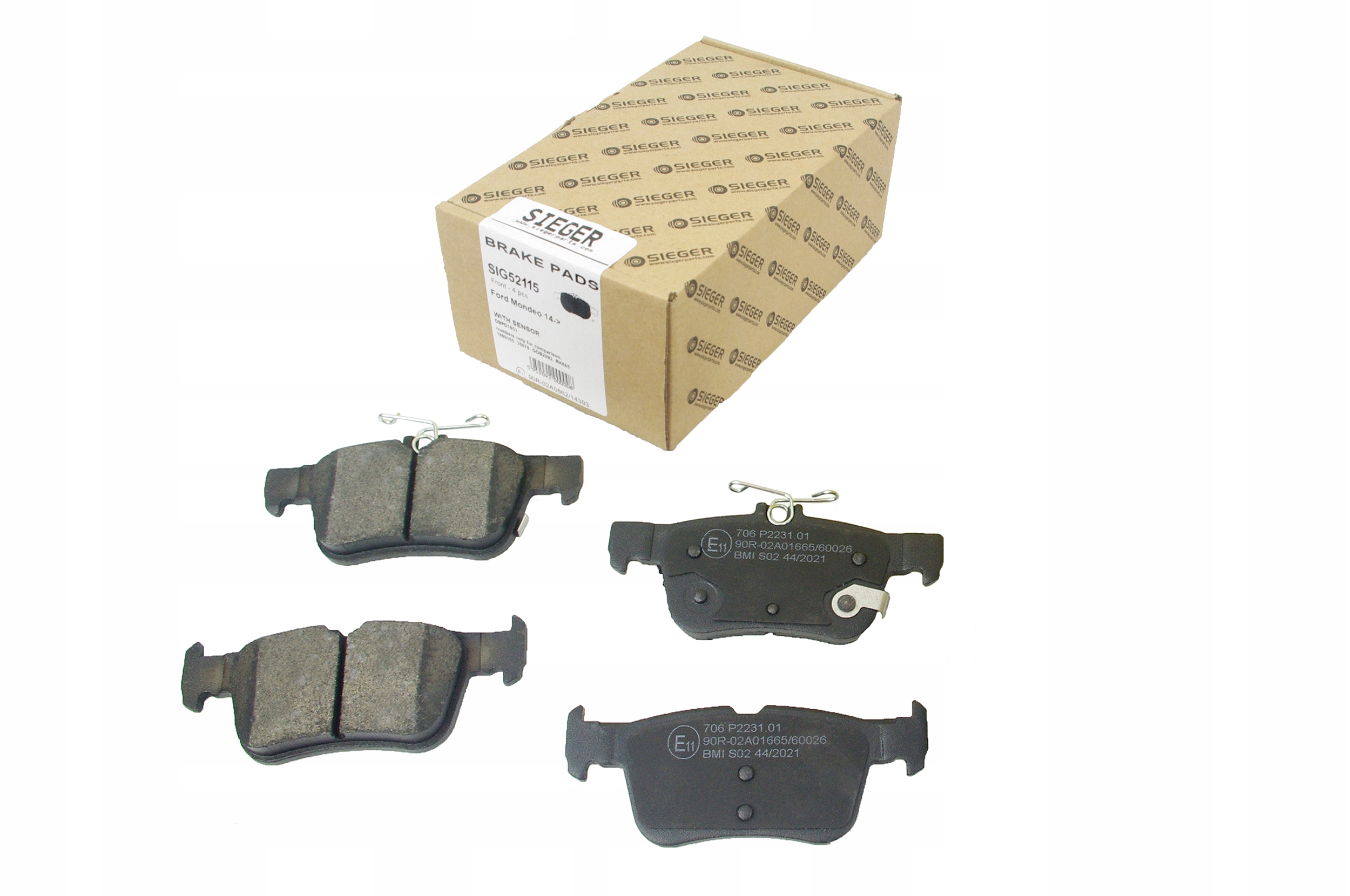 Klocki Hamulcowe TYŁ Ford KUGA II 2012-2019