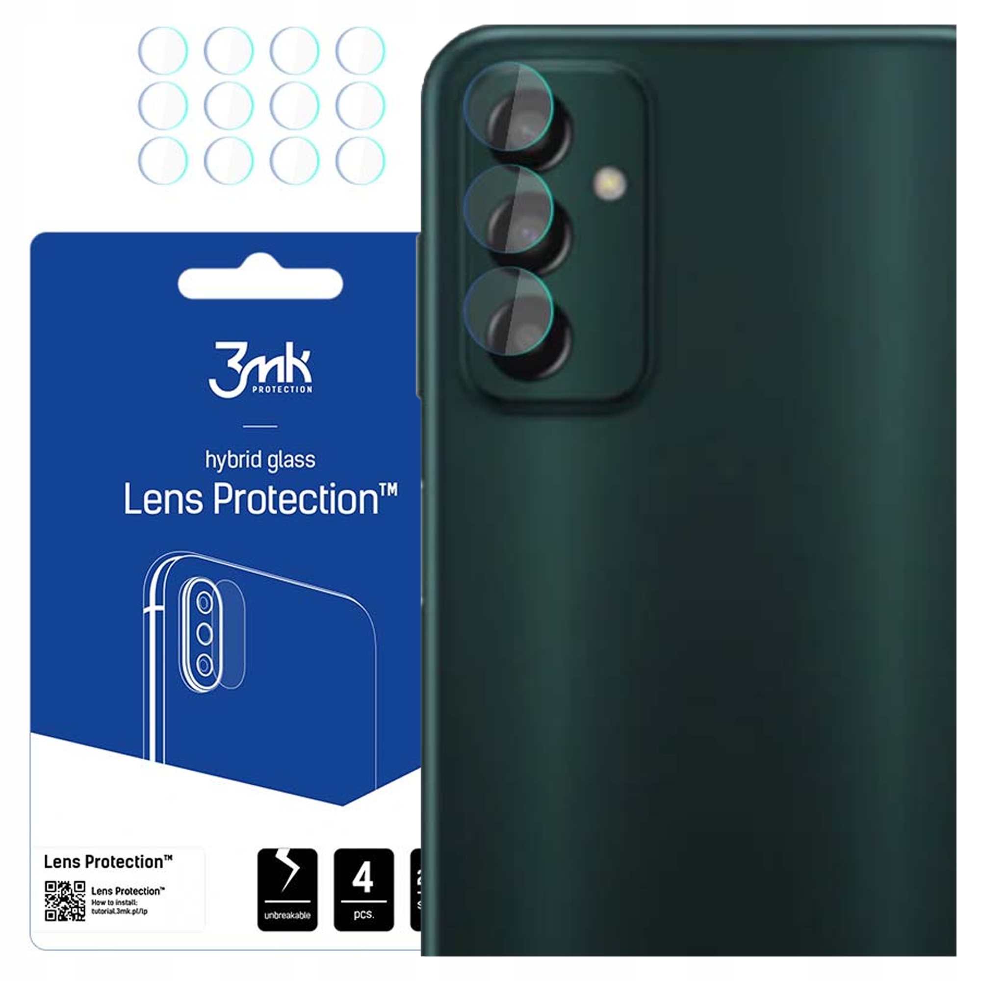 3MK Szkło Lens Protection Do Samsung Galaxy M13 4G Ochronne