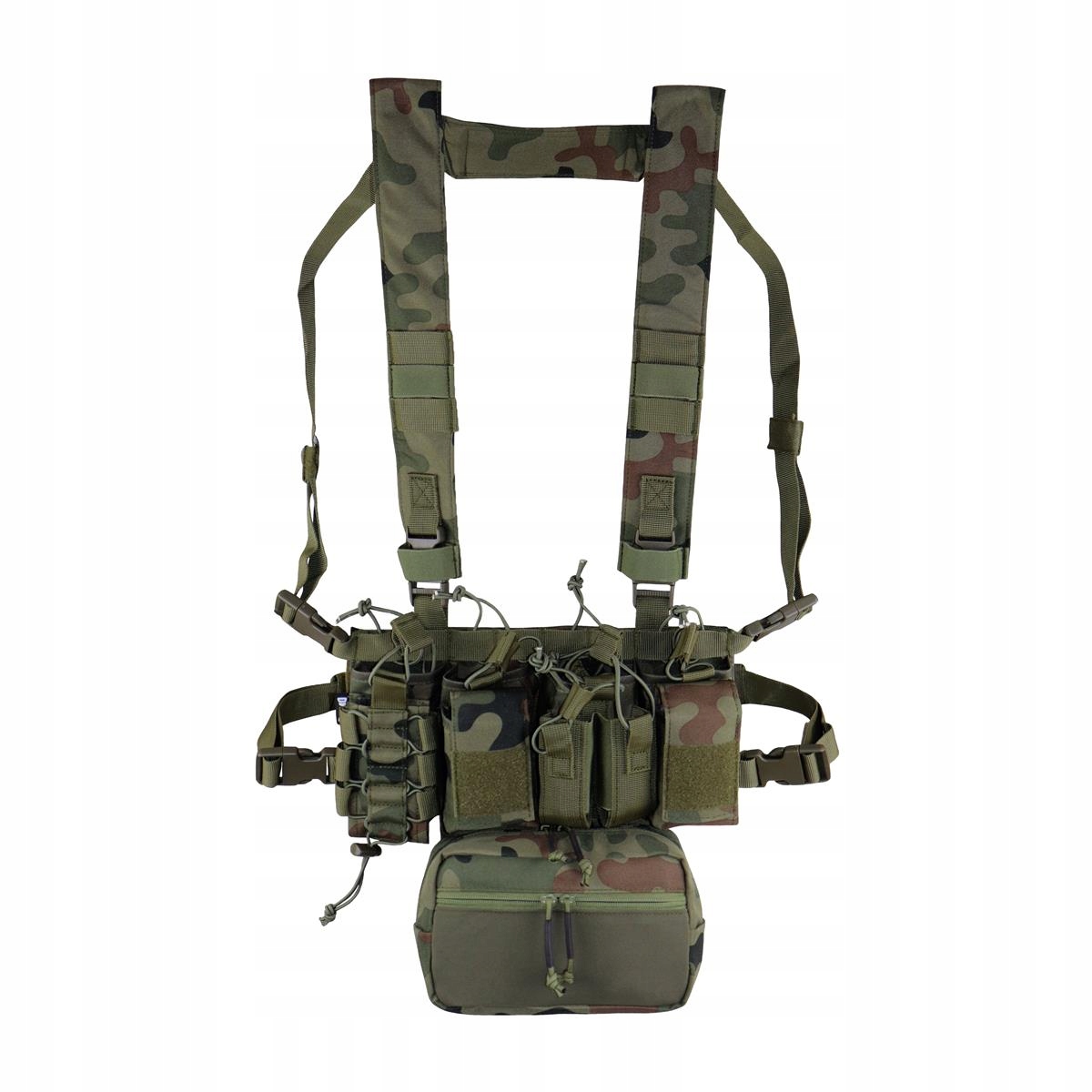 Taktická vesta Chest Rig Storm Wz 93 Pantera Camo Modulární sumka