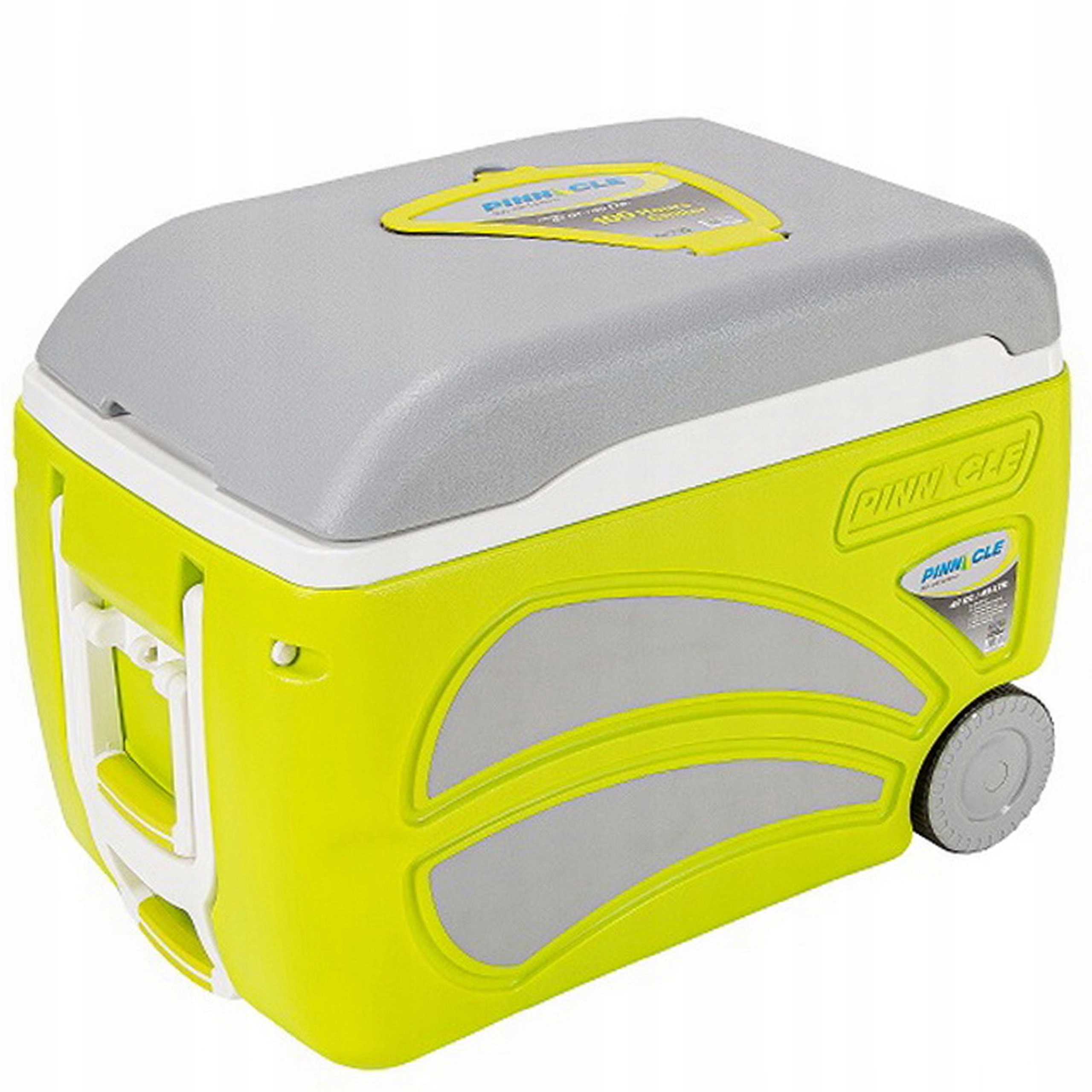 Kempingová chladnička velká a prostorná s kolečky Pinnacle Tpx 6001 45L Zelená