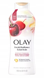 Olay Fresh Radiance Black Cherry & Vanilla 650 ml Sprchový gel