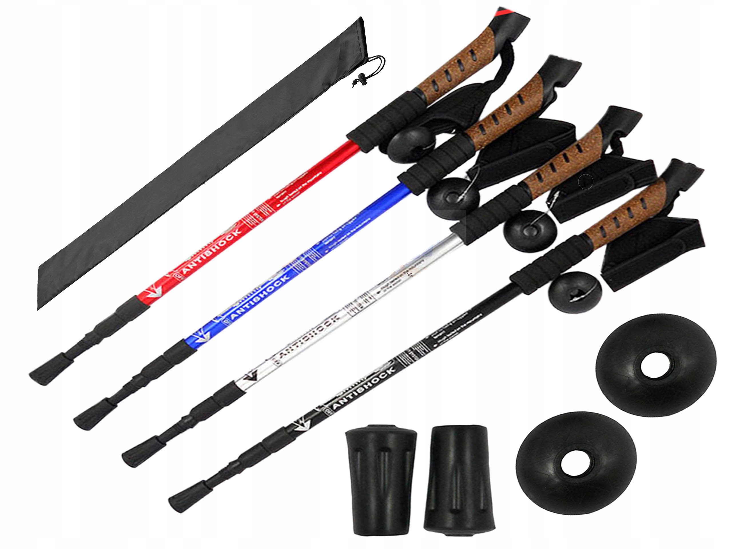 

Kijki Nordic Walking Do Chodzenia Kije Korek +etui