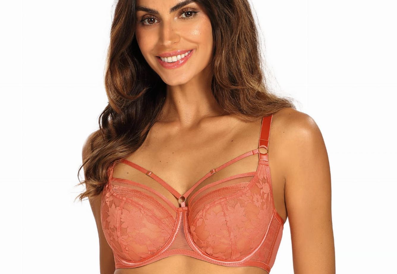 Ewa Bílá Podprsenka Soft/měkká B161 Orlando Oranžová 85F