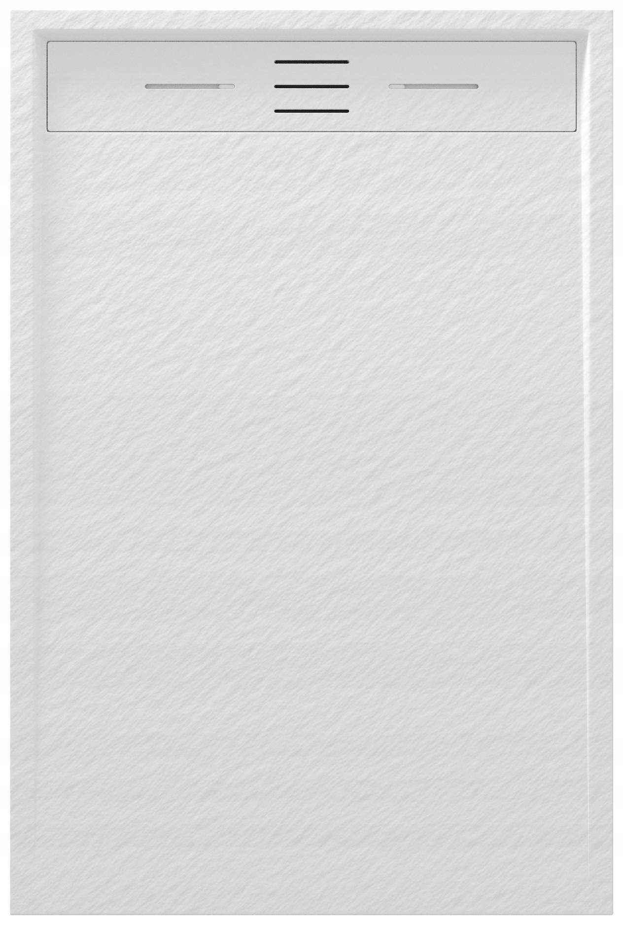 Sprchová Vanička Obdélníková 120 x 80 CM Bílá Kompozitní Viva