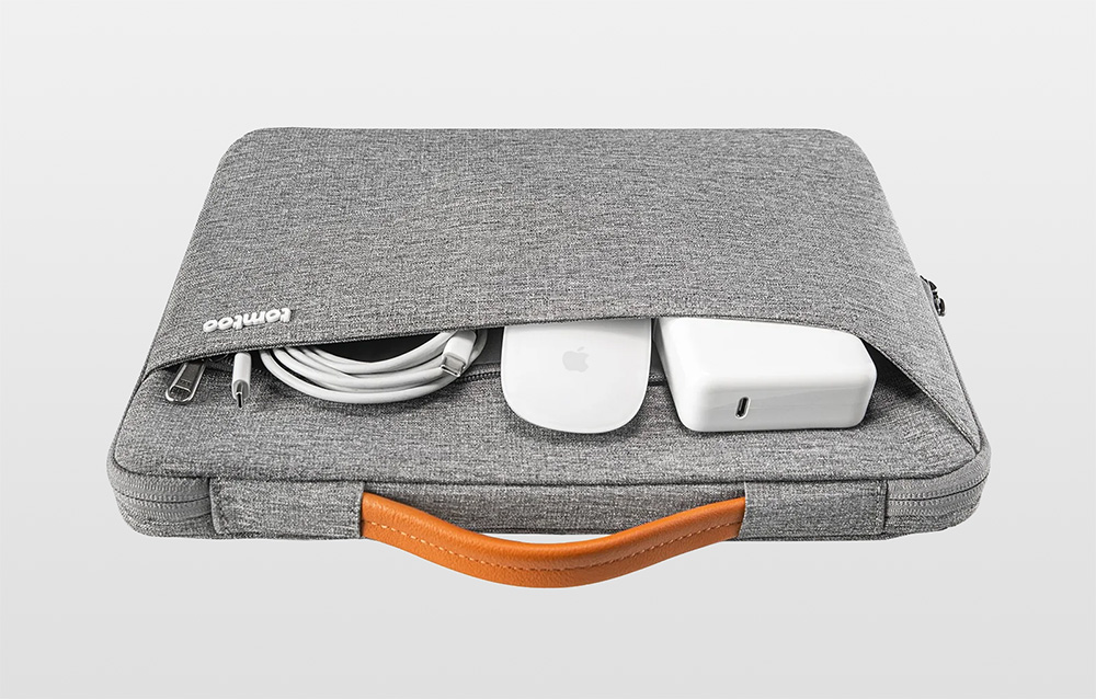 TOMTOC Defender-A22 Torba na laptopa 14" iPad Pro MacBook Pro M1/M2 szary Marka tomtoc