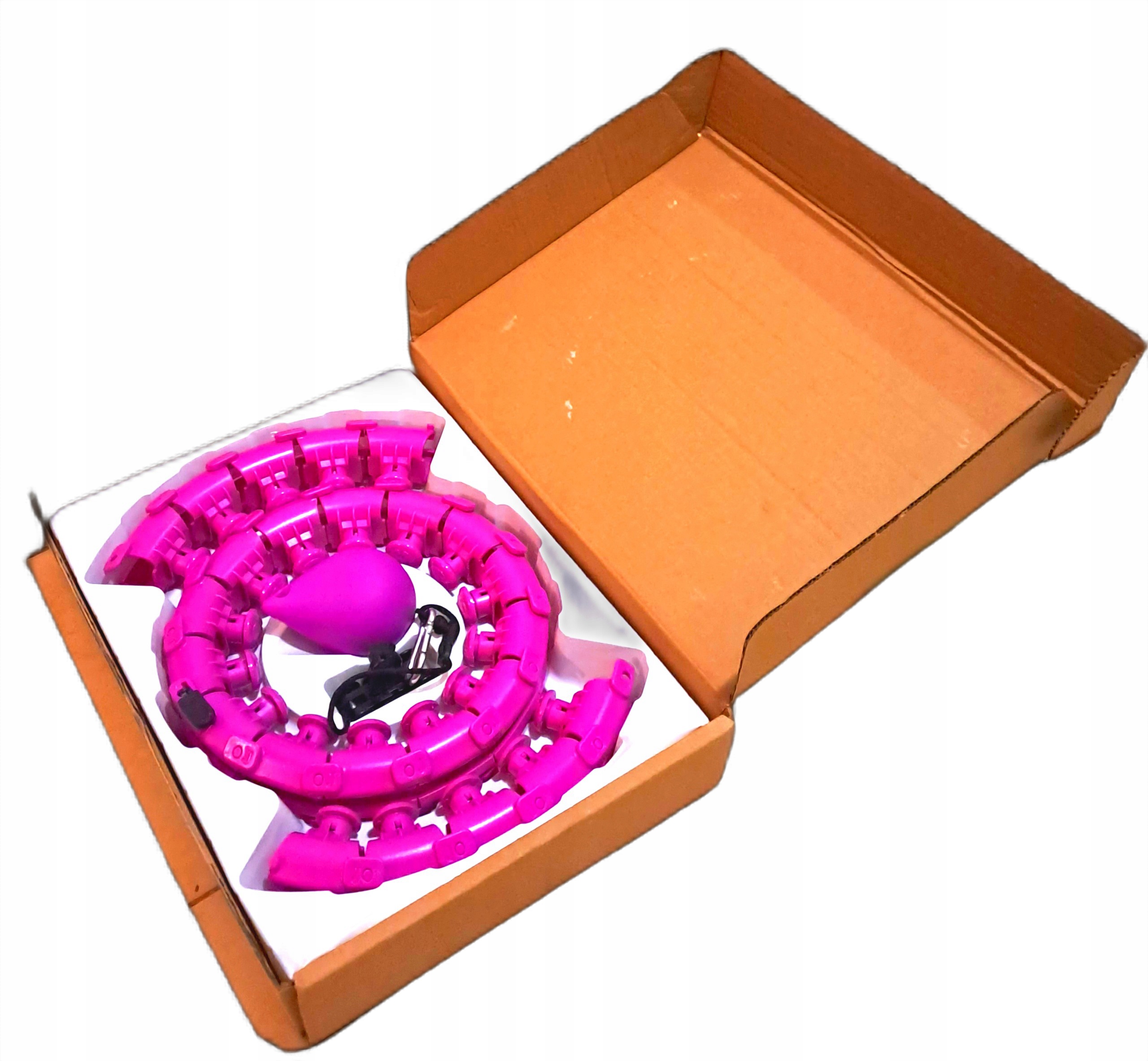 Hula-hop odchudzające z wypustkami i obciążnikiem EAN (GTIN) 5905249838405