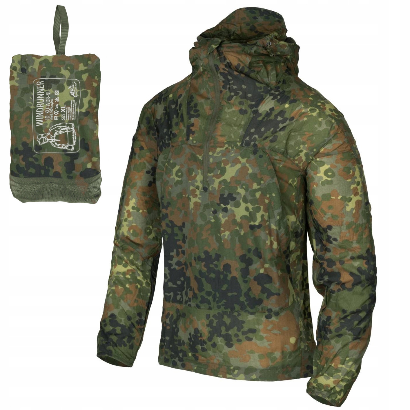 

Helikon Kurtka Windrunner Windshirt Flecktarn