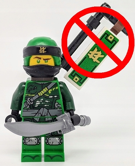 Lego 70658 @@@@ Lloyd njo481 Meč @@@ figurka zbraň