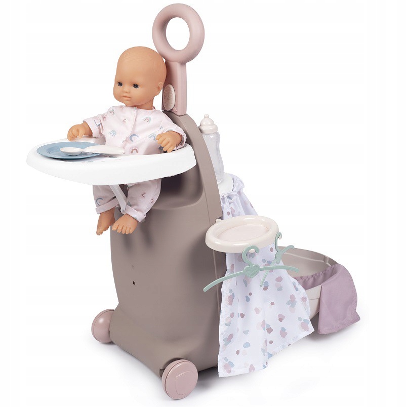 

Smoby Łóżko Walizka Opiekunka 3W1 New Born Baby