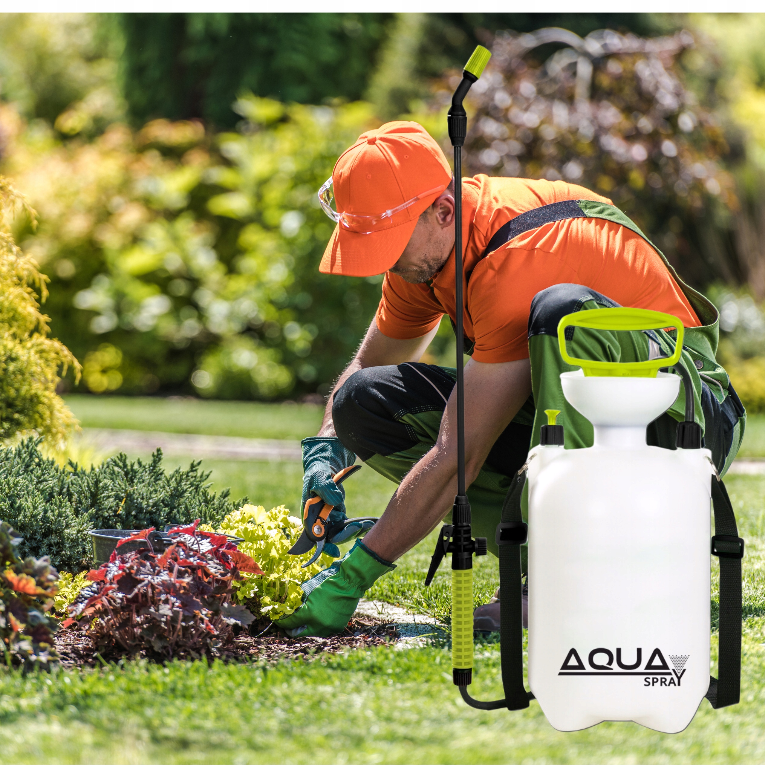 Tlakový postrekovač AQUA SPRAY 5L BRADAS