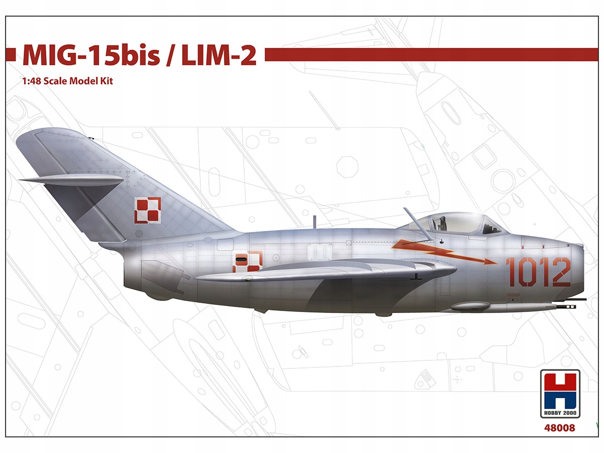 Letoun MiG-15bis/Lim-2 model 48008 Hobby 2000