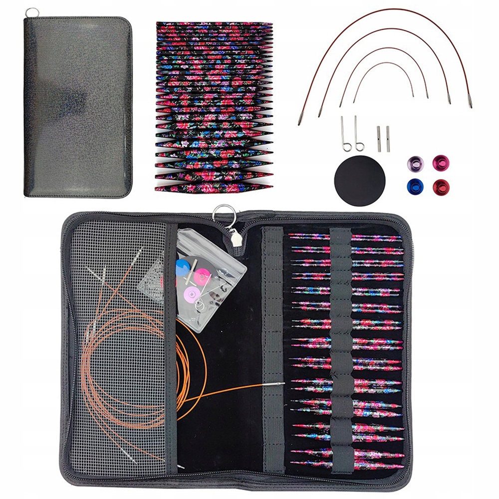 Dráty na vlasci s vyměnitelnými hroty, vyměnitelná kovová sada 3 – 10 mm