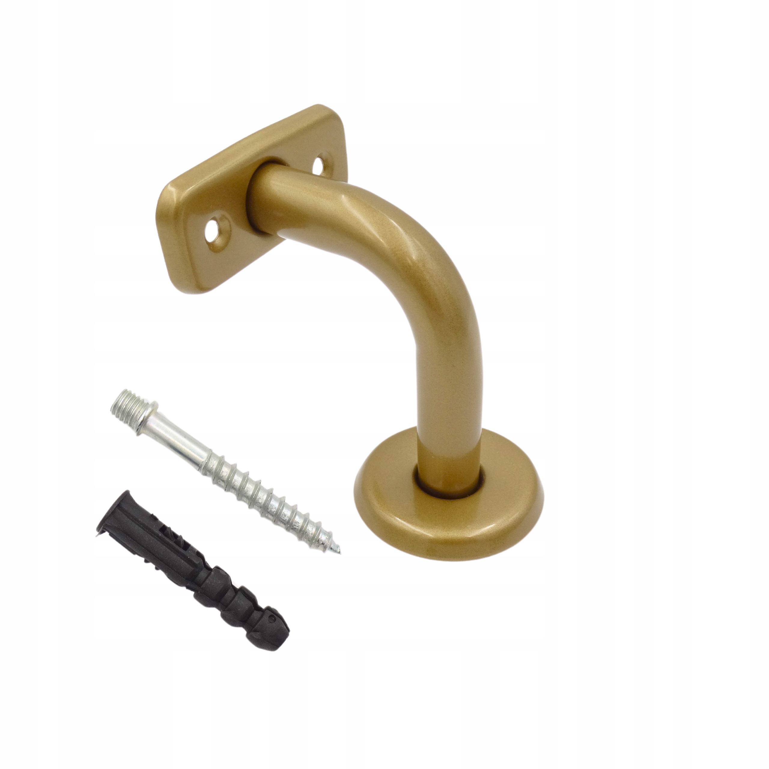 UCHWYT DO MOCOWANIA PORĘCZY TRALKI SCHODY ZŁOTY
