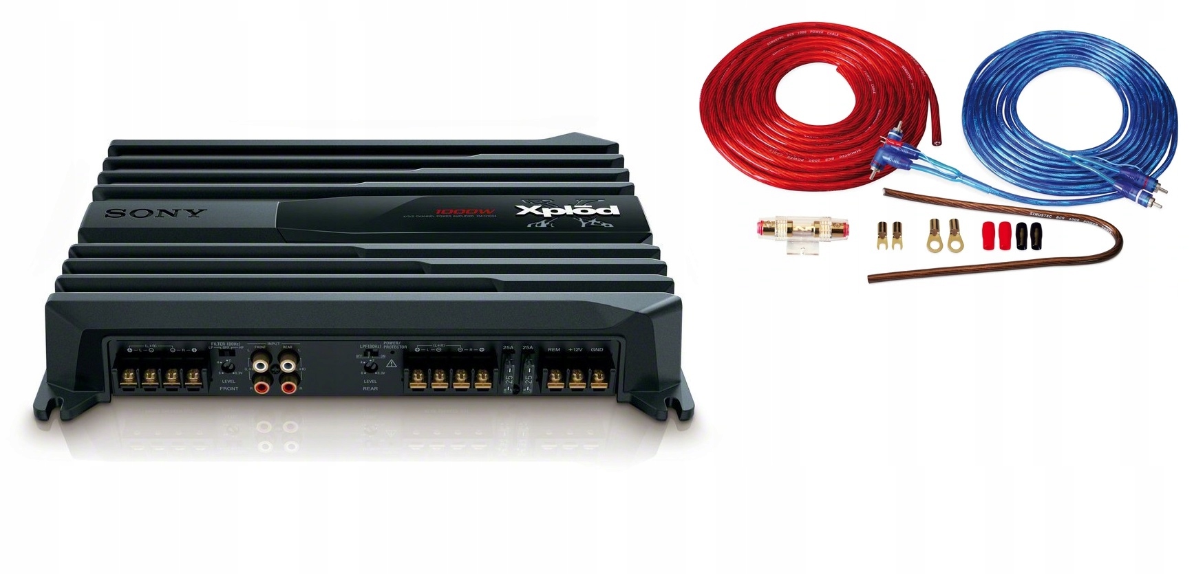 Sony XM-N1004 автомобільний підсилювач 4 до + кабелі