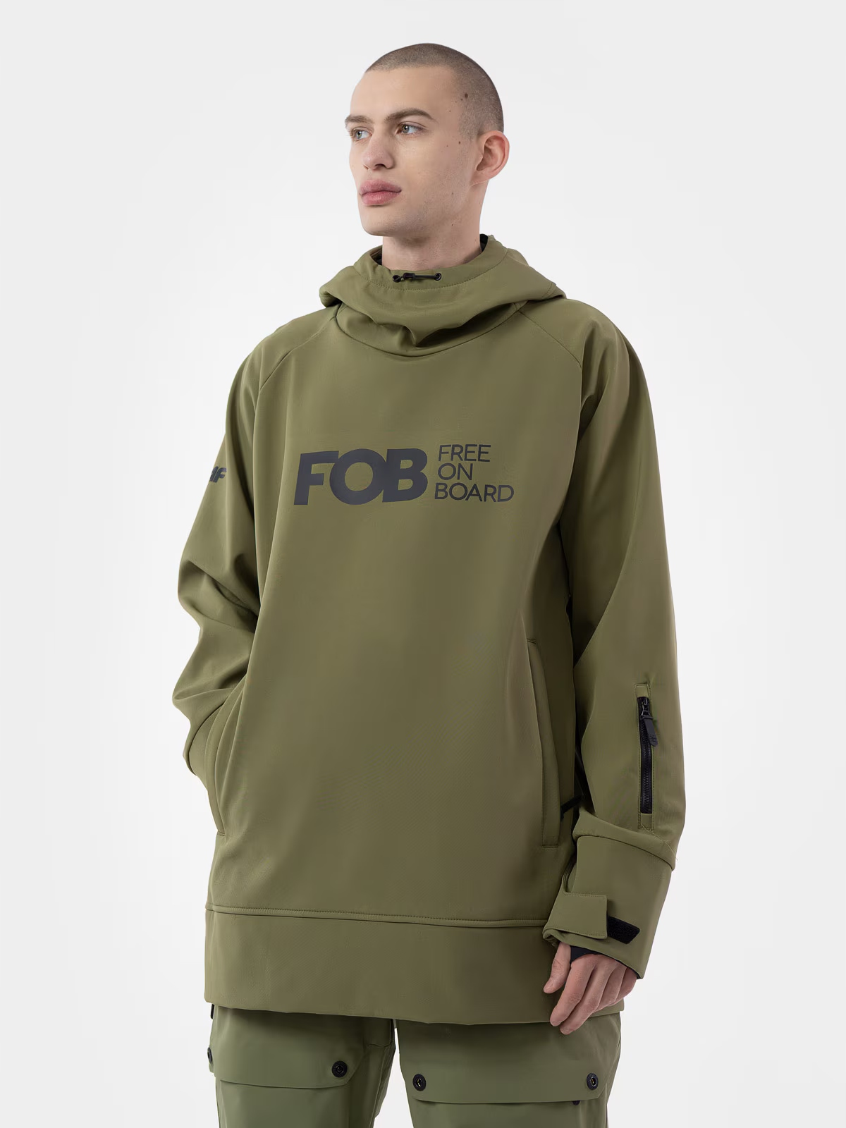 4F Kurtka Softshell Snowboard Fob 5000 Neodry H4Z22-SFM001F R. XXL