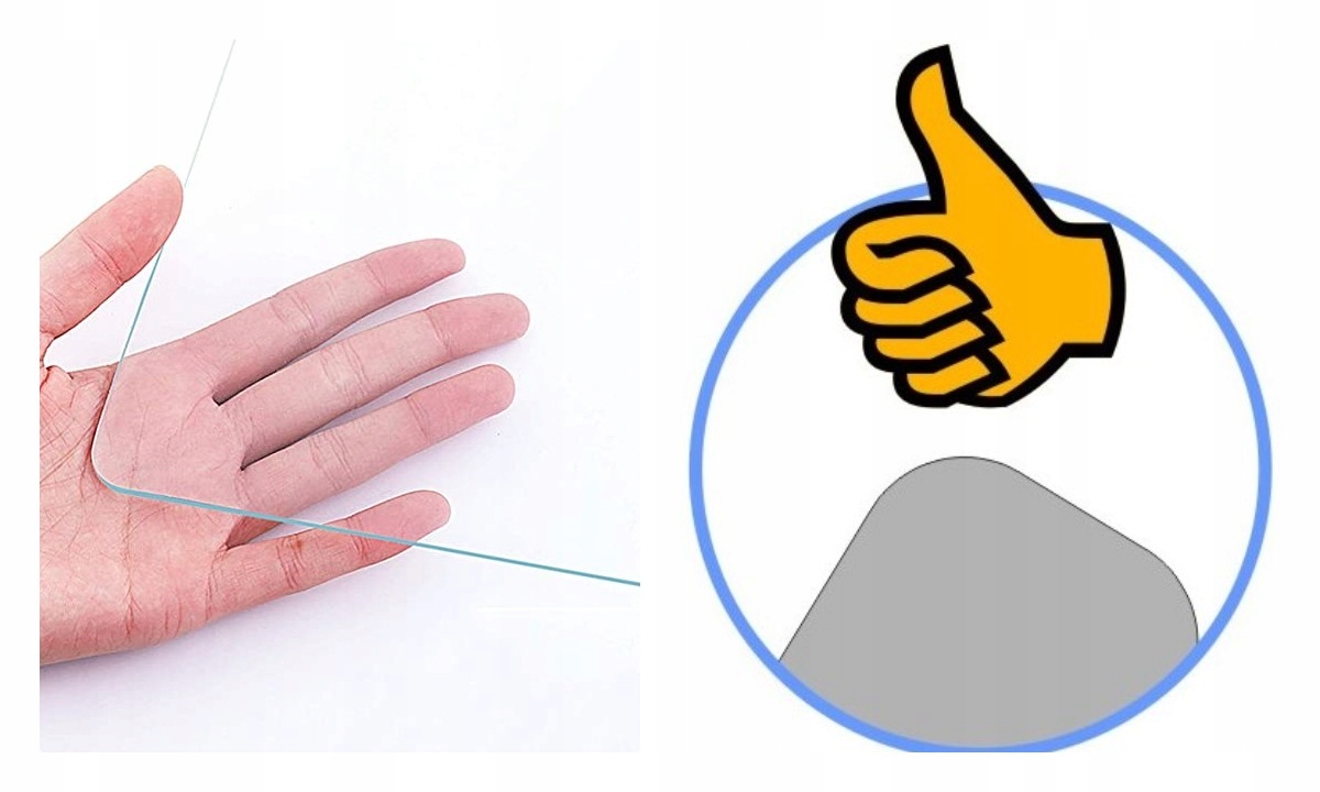 MATA OCHRONNA POLIWĘGLAN POD KRZESŁO FOTEL 120x140 - 1 mm Wysokość mebla 0.1 cm