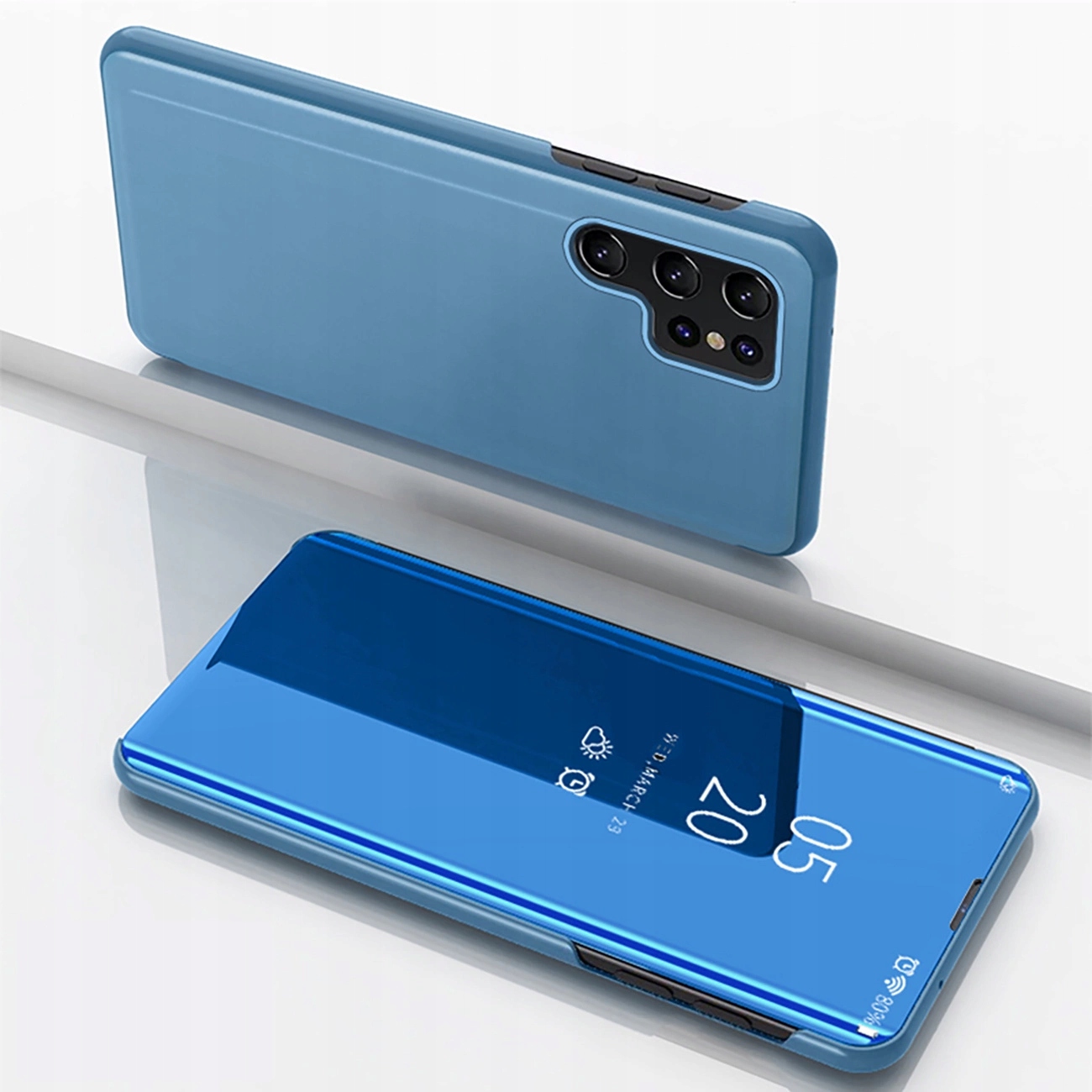 Clear View Case etui do Samsung Galaxy S25 Ultra pokrowiec z klapką