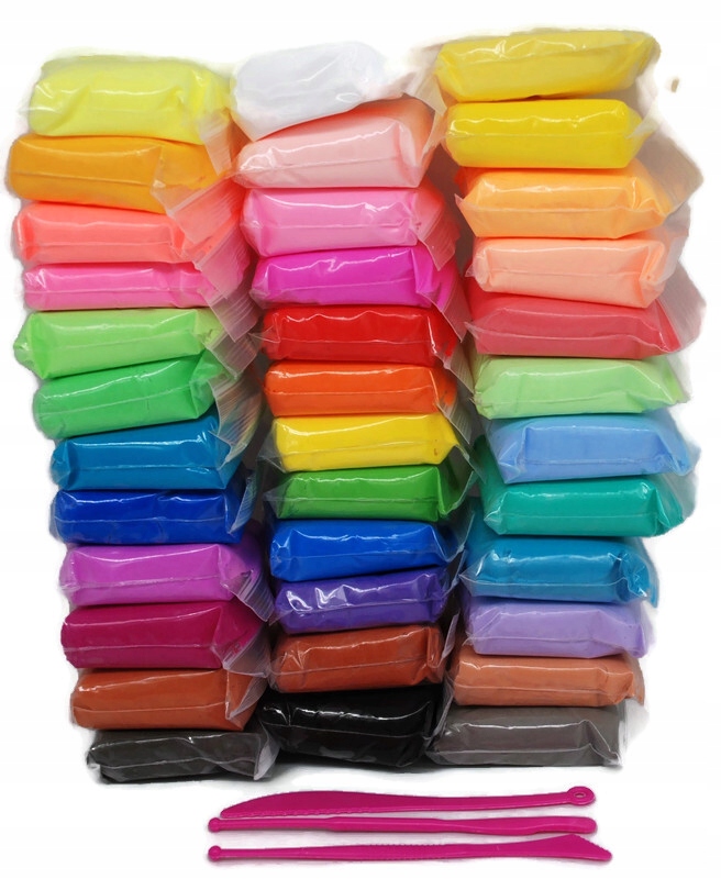 PLASTELINA SENSO PIANKOLINA GLINA POLIMEROWA 36szt Marka inna