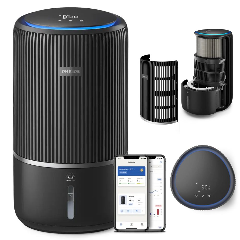 Čistička vzduchu Philips AC3421/13 2v1 Zvlhčovač PureProtect Hepa 78 m2