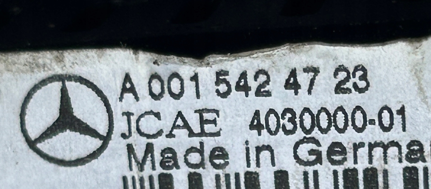 display PDC rear part MERCEDES GLK X204 08- A0015424723