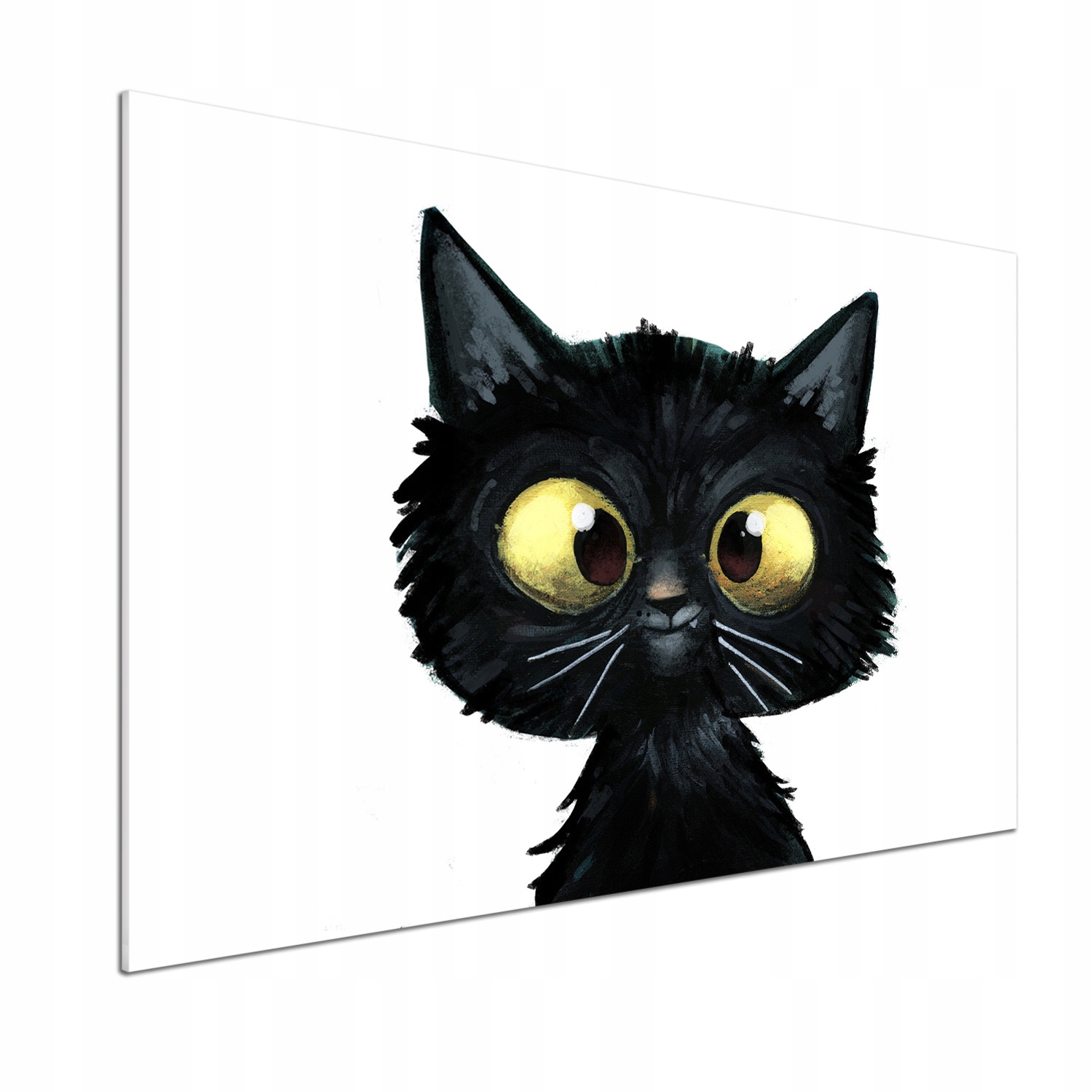 Panel do kuchyne Ilustrácia mačky 100 x 70 cm Lepidlo