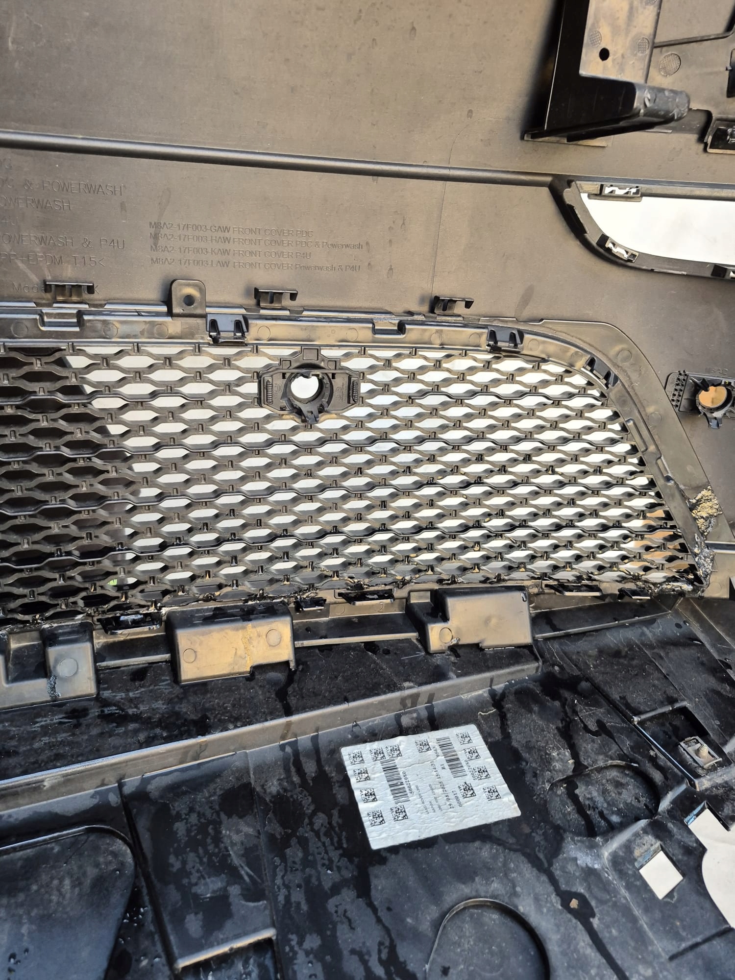 RANGE ROVER VELAR L560 R-DYNAMIC 17- Stoßstange vorne vorne J8A2-17F003-CB
