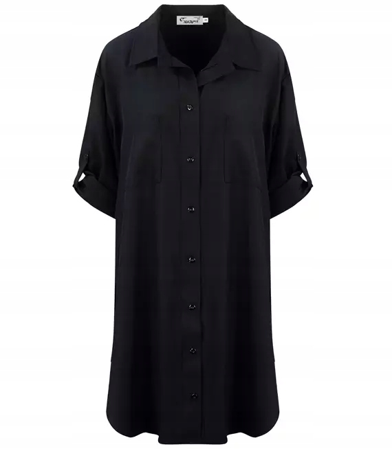 

Długa koszula Tunika oversize szmizjerka 48/50/52