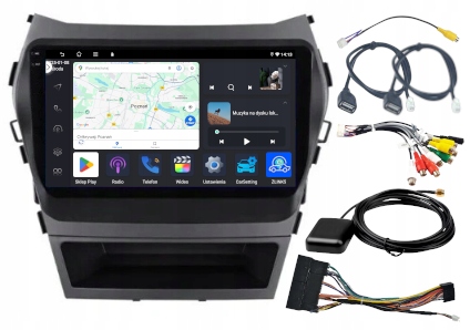 Rádio Navigácia Carplay Hyundai Sante Fe IX45 2013-2017 Android 4GB 64GB