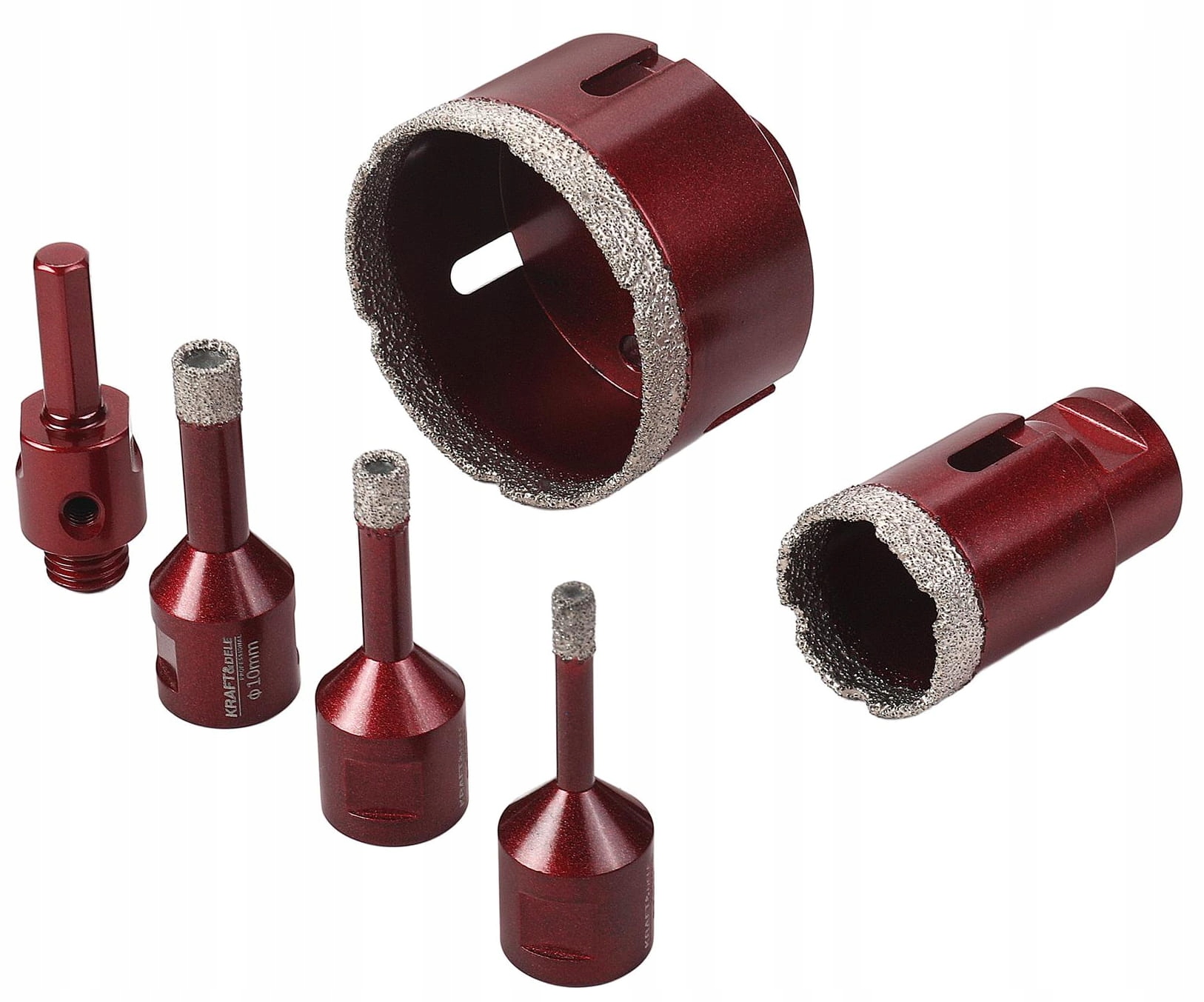 Sada 6 Diamantových Děrovek KD5953 Pro Betonu