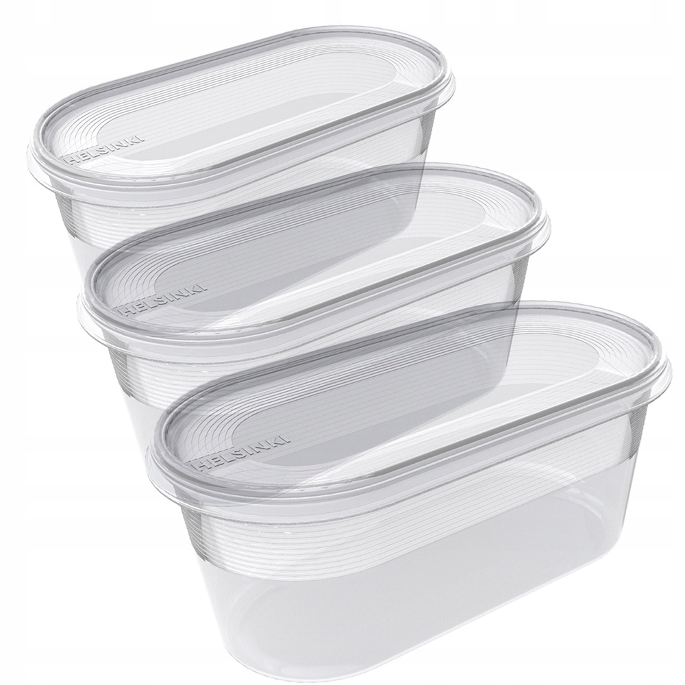 

Plast Team pojemnik do żywności Helsinki 3 x 0,8l