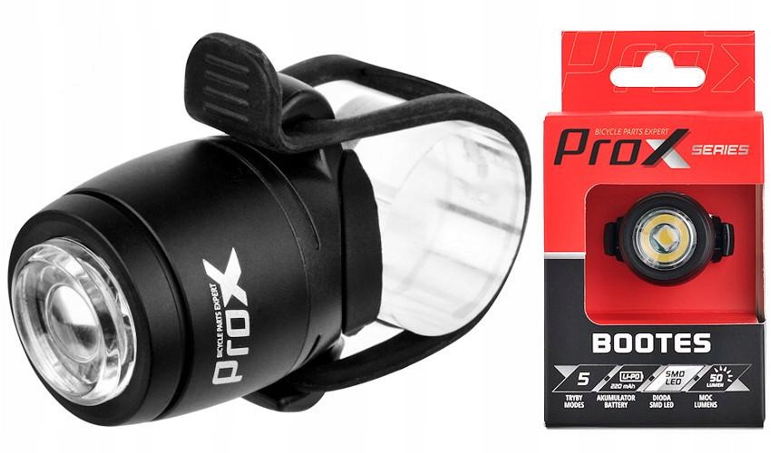 Lampka Przednia Prox Bootes Smd Led 50Lm 220 mAh Memory Mode Usb C