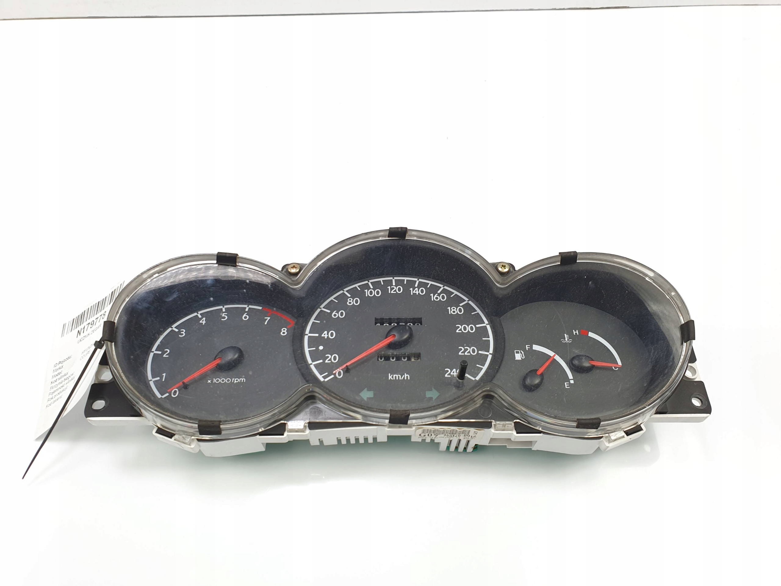 dials clock 7111-0871 HYUNDAI COUPE and
