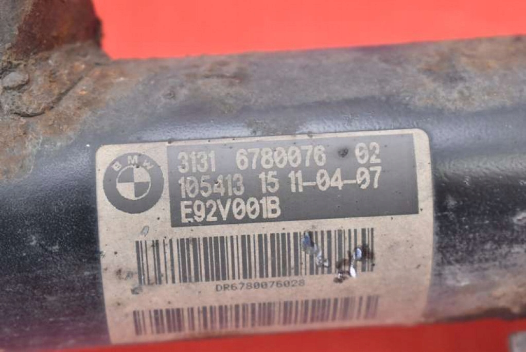 shock absorber right front 6780076 BMW E92 2.5i 218 KM 06-12
