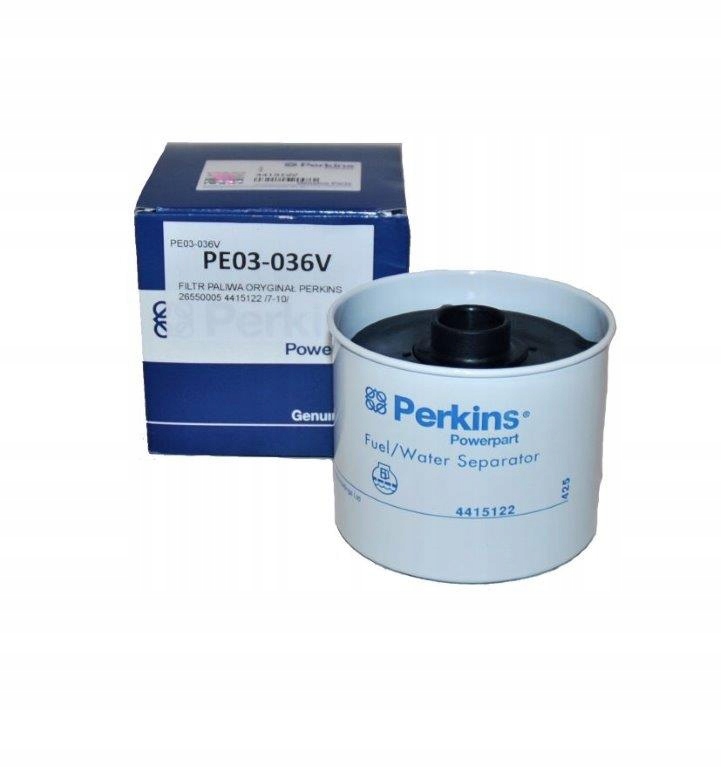 PE03-036V - ОРИГИНАЛЬНЫЙ ТОПЛИВНЫЙ ФИЛЬТР PERKINS 4415122 / 7-10/