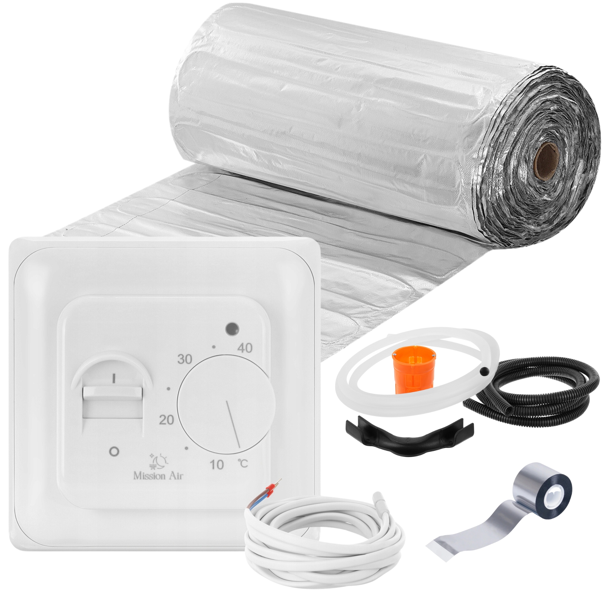 Set Vykurovacia podložka pod panely MAL-160W/m² 9 m²