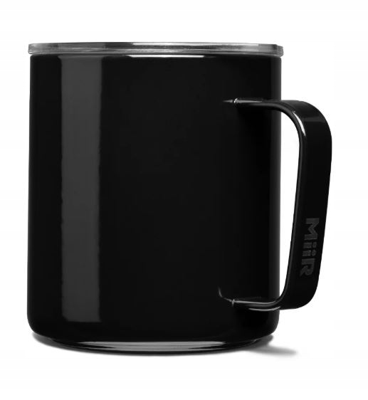 MiiR Termohrnek s víčkem Camp Cup 350 ml, černý smalt