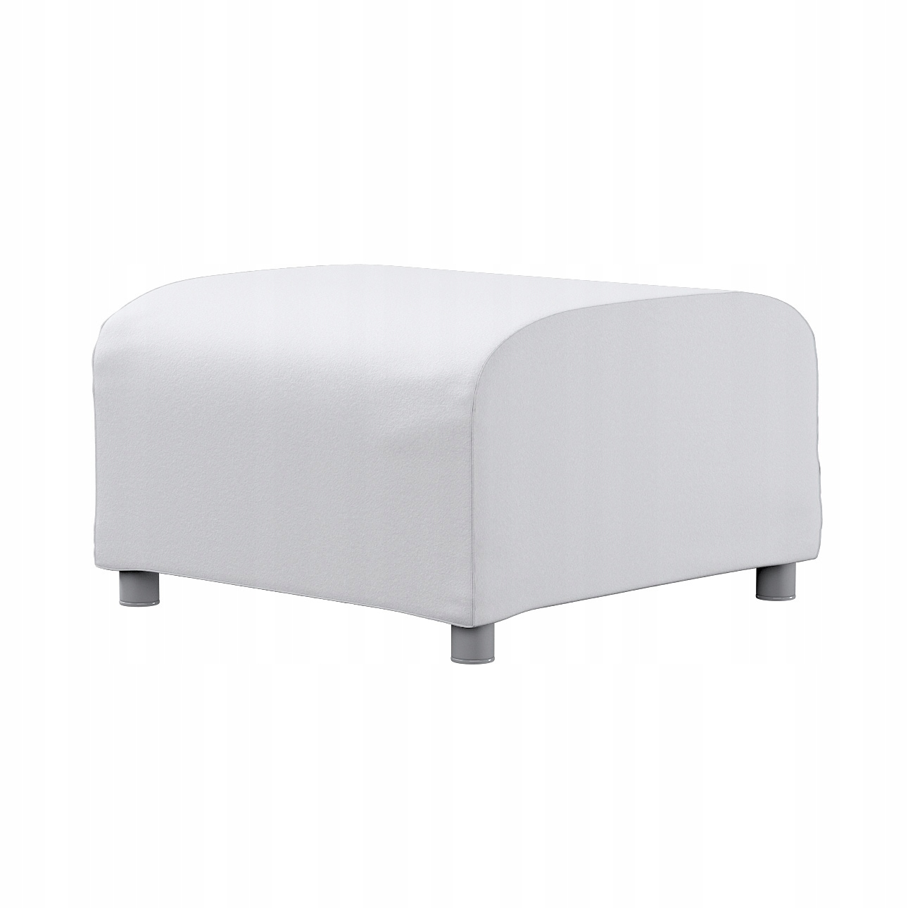 Potah na podnožku Klippan Ikea bílá bukla