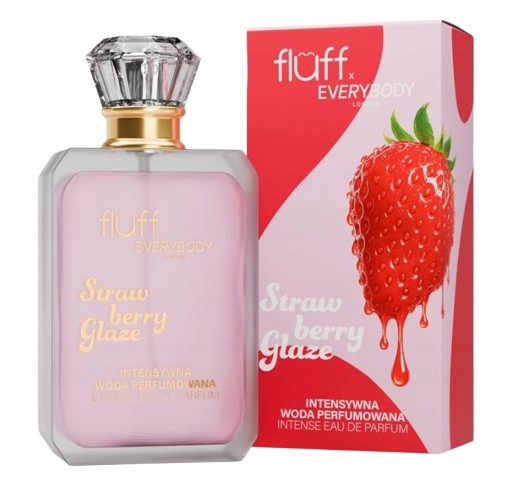 Fluff x Everybody London Strawberry Glaze Woda perfumowana Truskawka Wanili