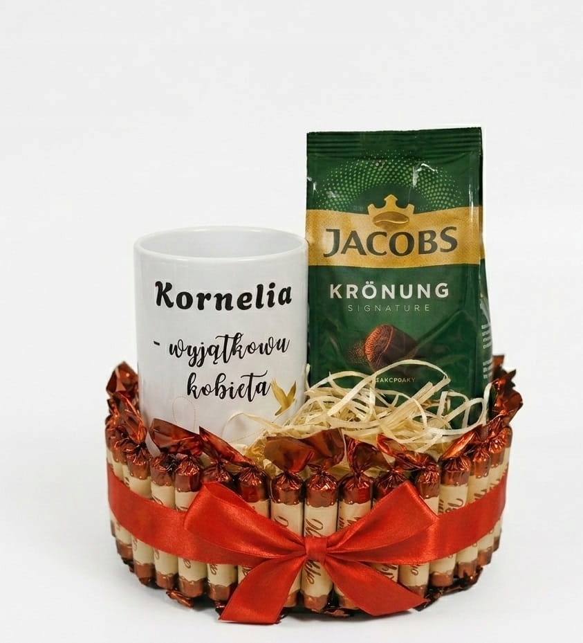 Dárková Sada pro ženu Dort Sladkosti Hrnek Personalizace