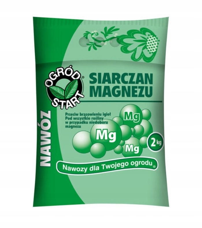 

Siarczan magnezu niedobór magnezu Ogród Start 2 kg