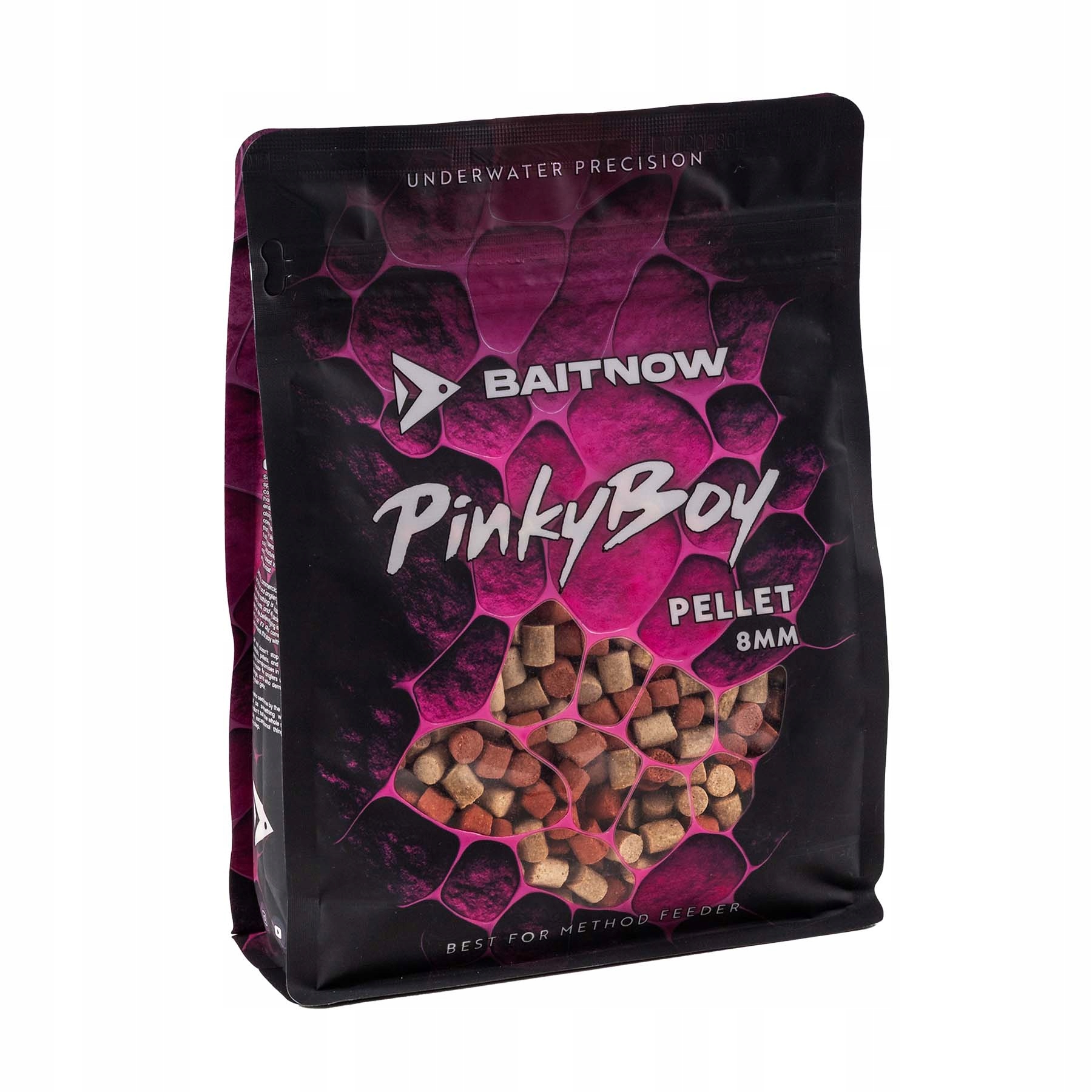 BaitNow Pellet Method Feeder 8 mm 800 g Pinky Boy