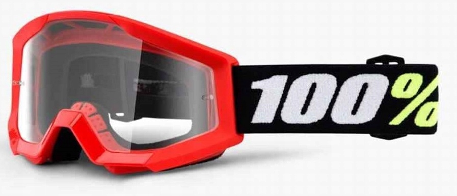 GOGLE 100% PROCENT STRATA MINI RED CROSS NARTY