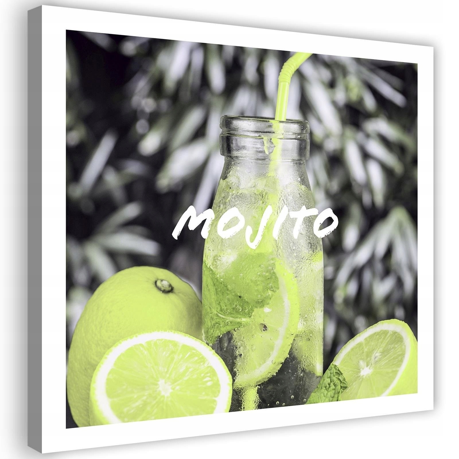 Obraz na plátně, Mojito drink 50x50